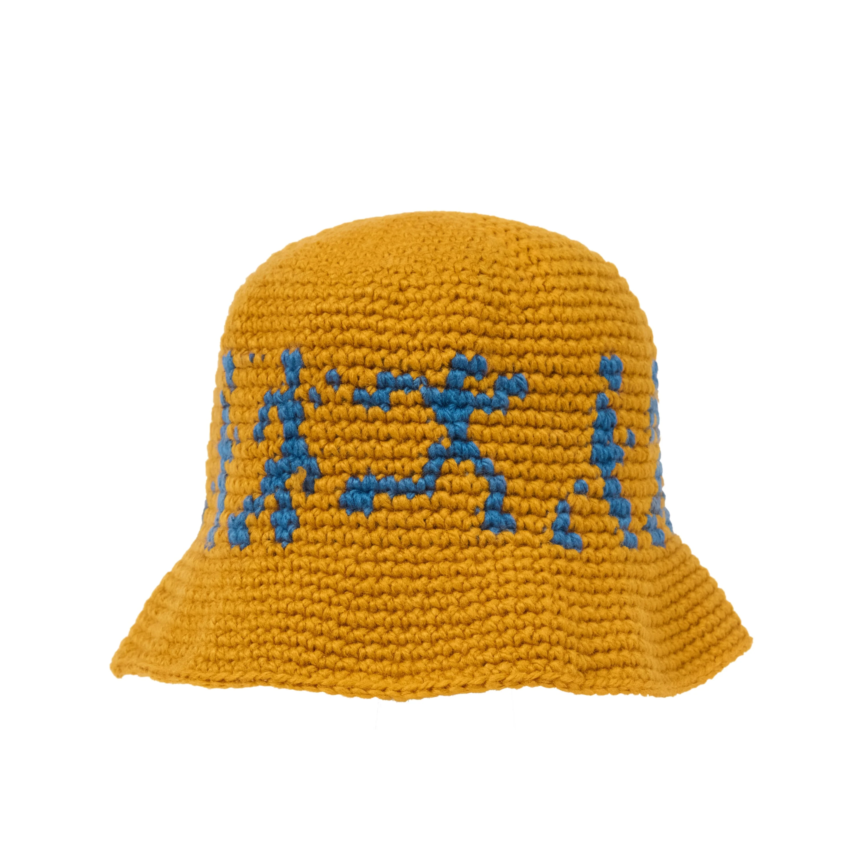 Running Guys Crochet Hat [Yellow]