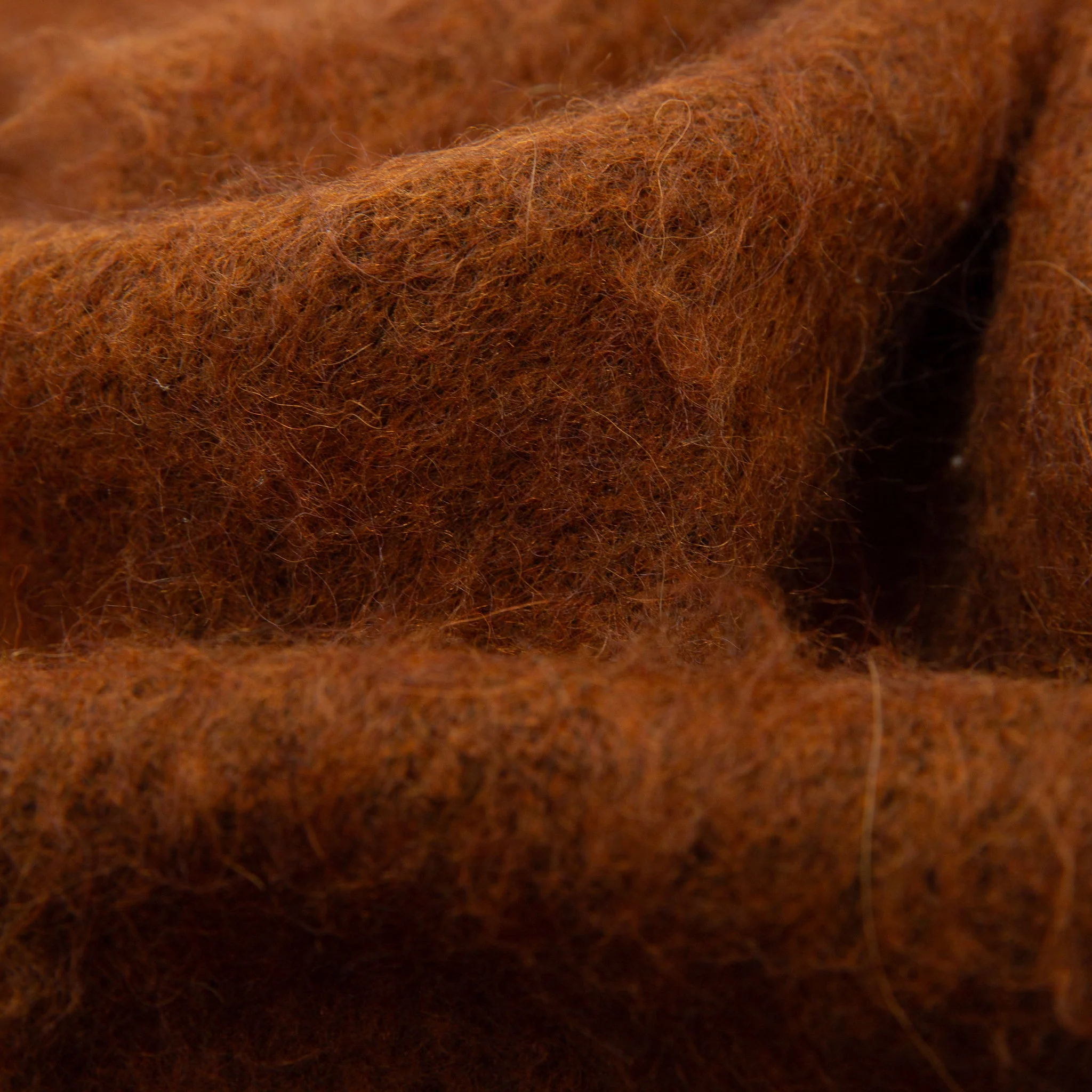 Running Guys Mohair Cardigan [Brown] - Image 4