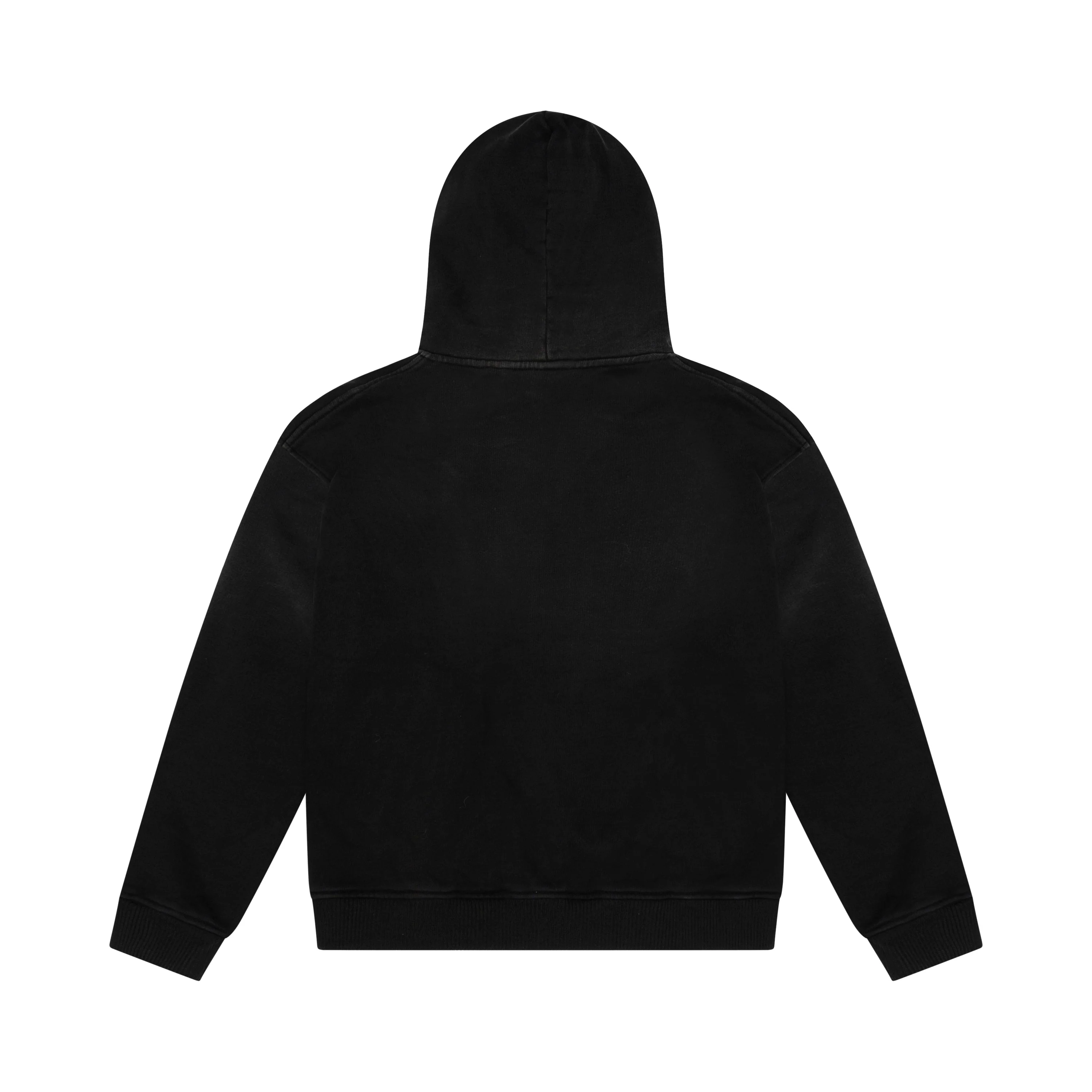 Side Eye Face Hoodie [Black] - Image 2