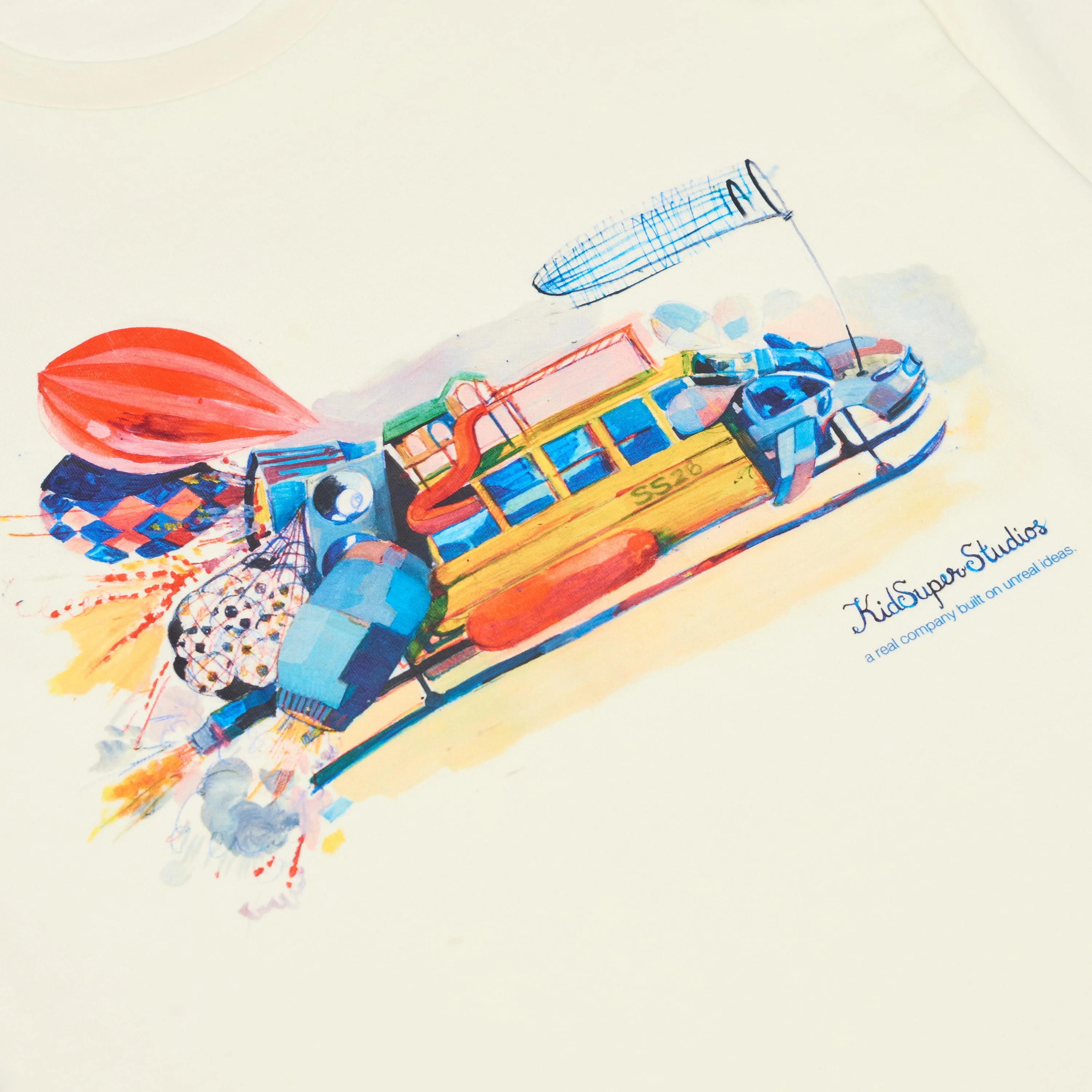 Spaceship Tee [Natural] - Image 2