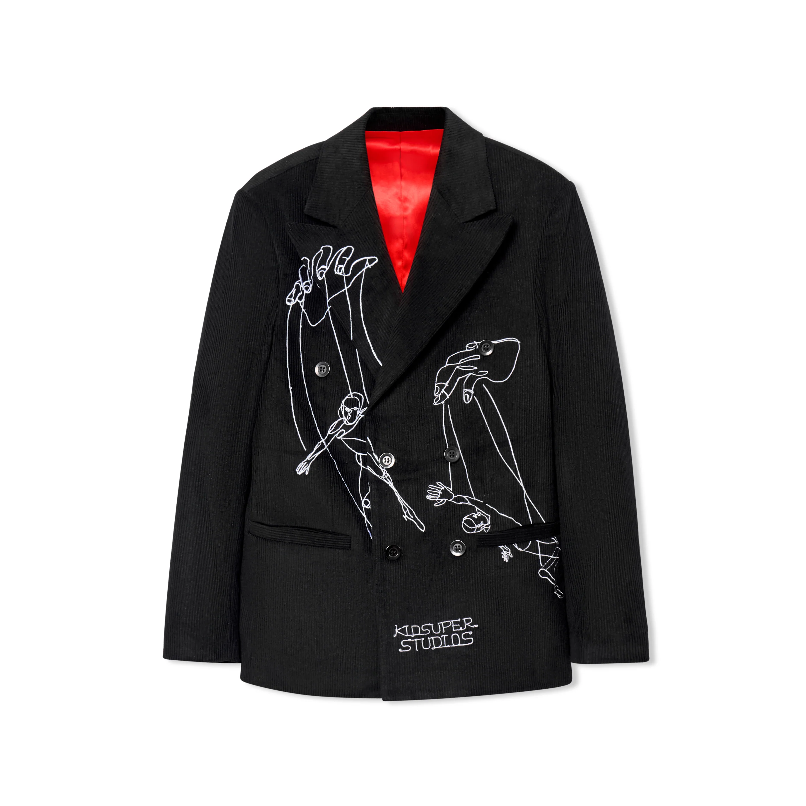 String Puppets Suit Top [Black]