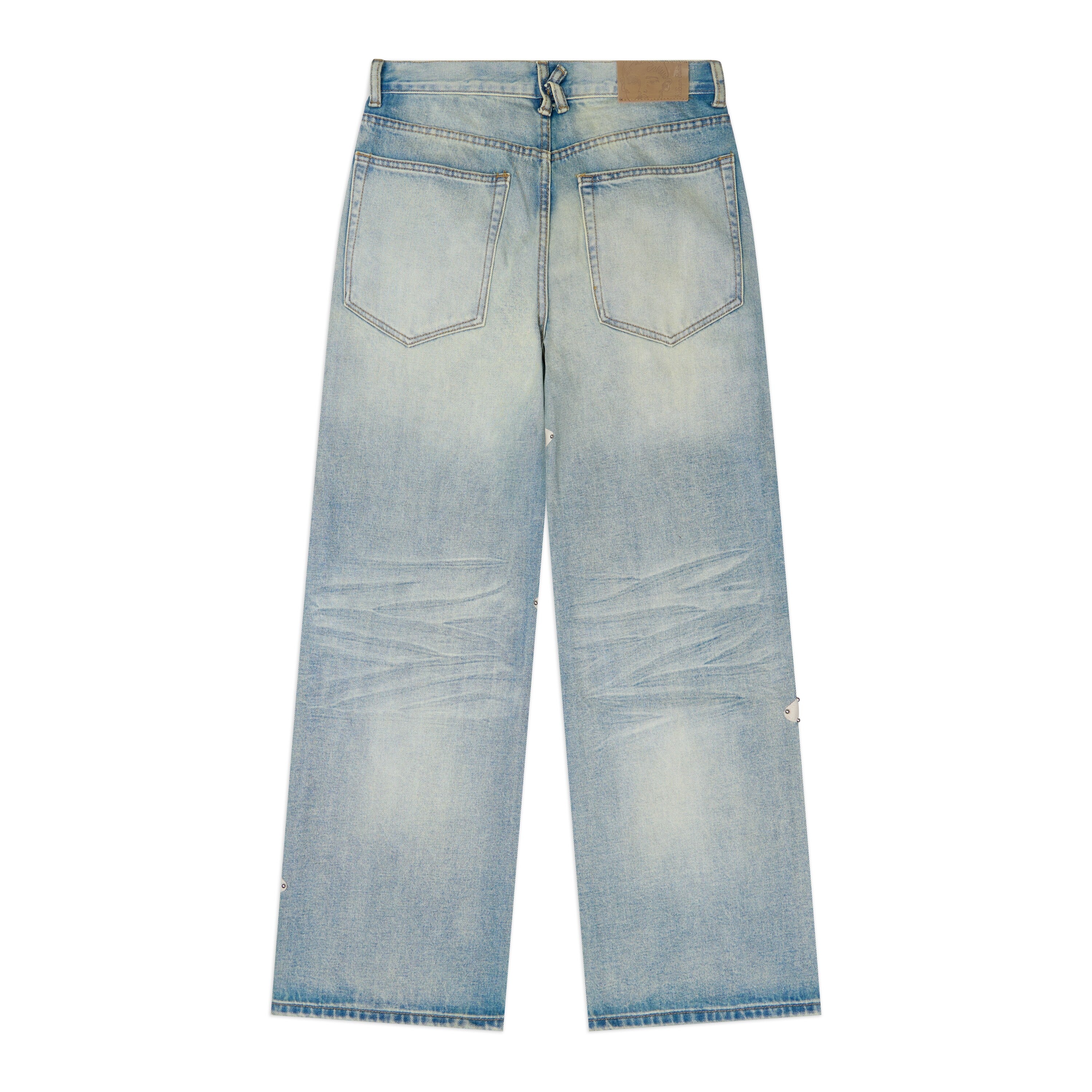 Studded Face Jeans [Blue] - Image 2