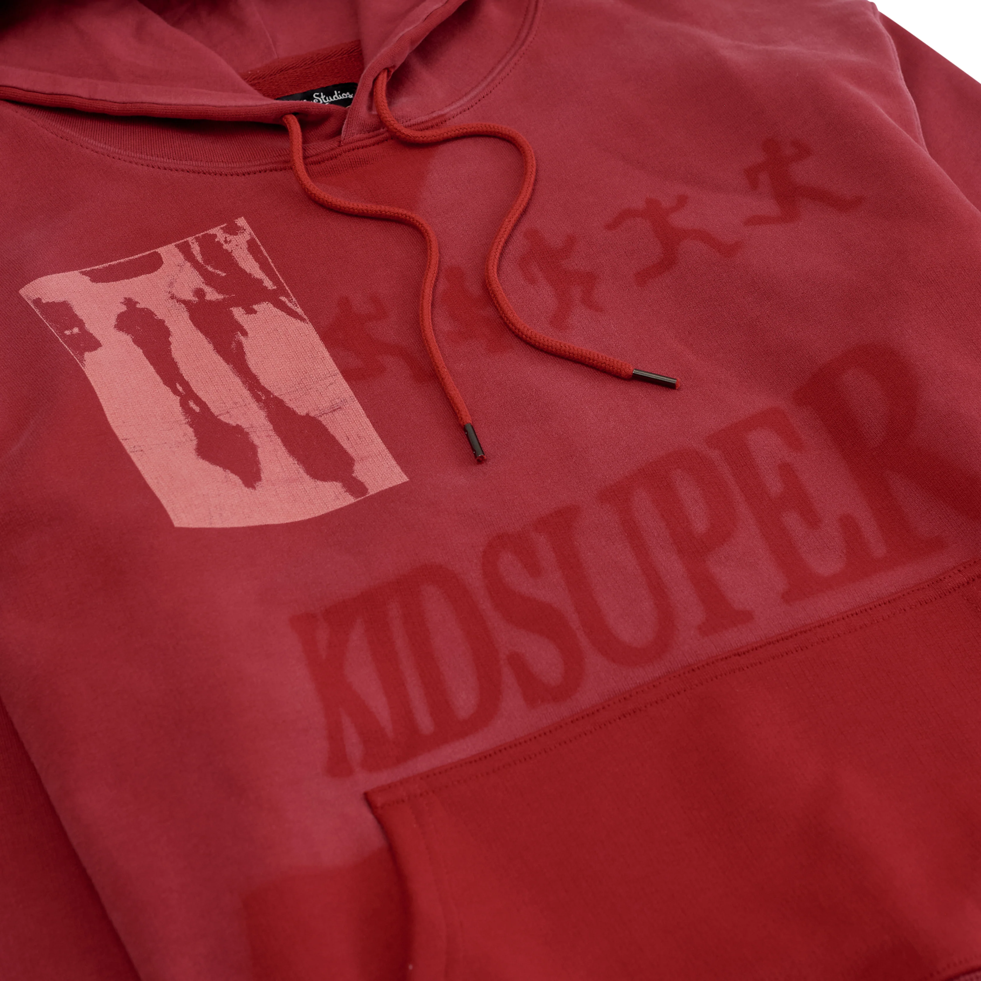 Sun Faded Hoodie [Red] - Image 3