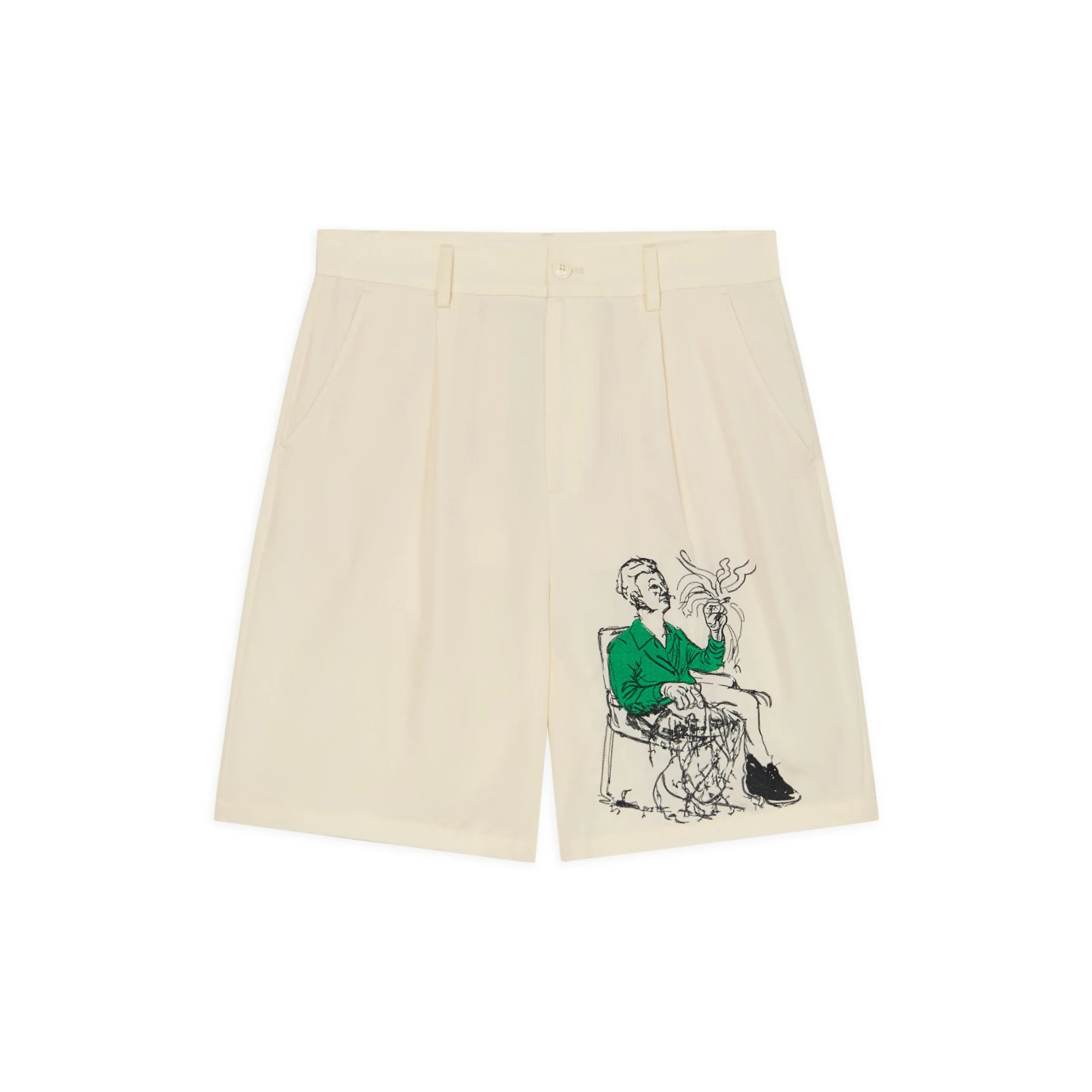 Technicolor Dreams Lycra Bermudas [Yellow]