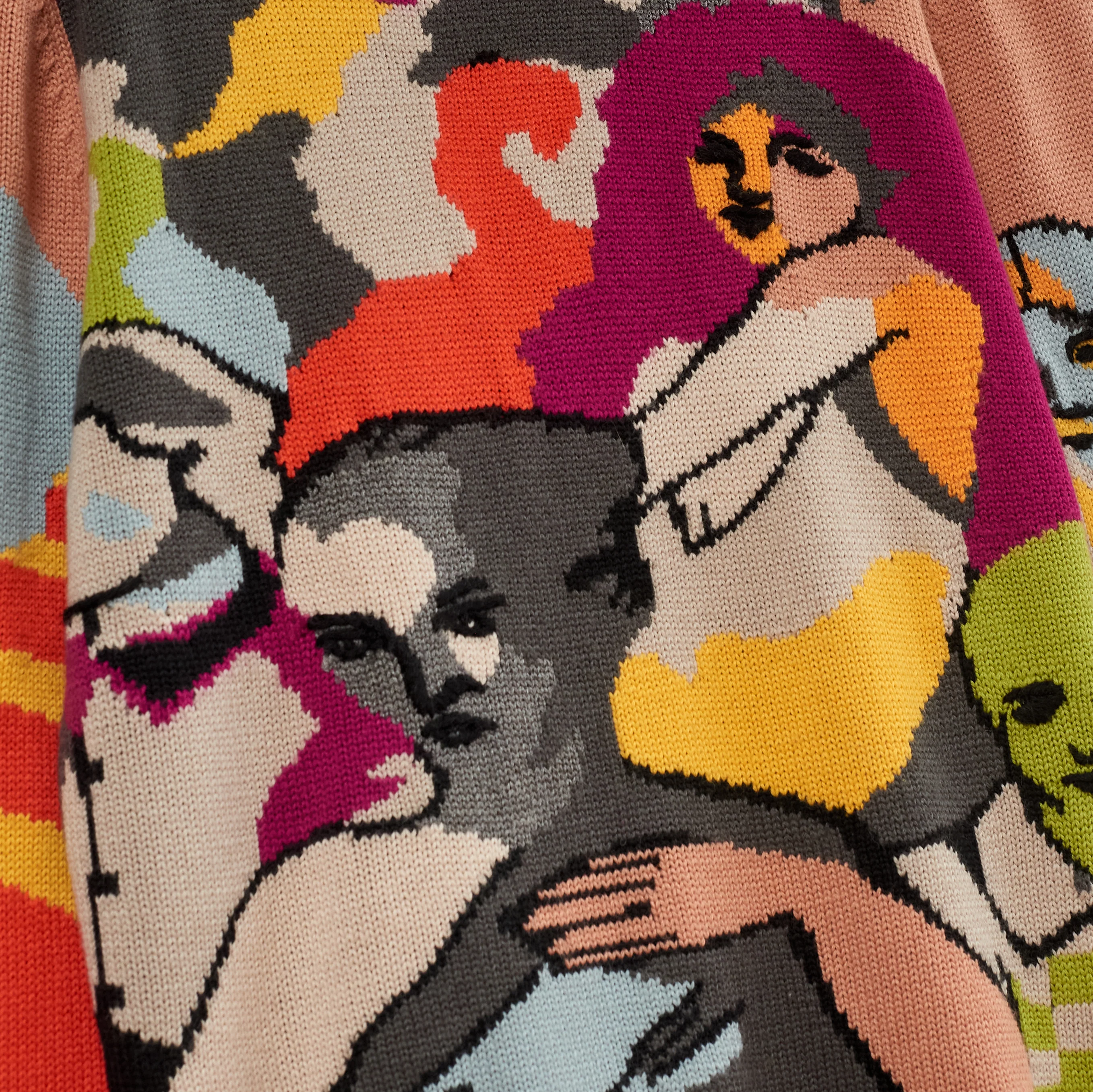 Two Step Hand Embroidered Sweater [Multi] - Image 3