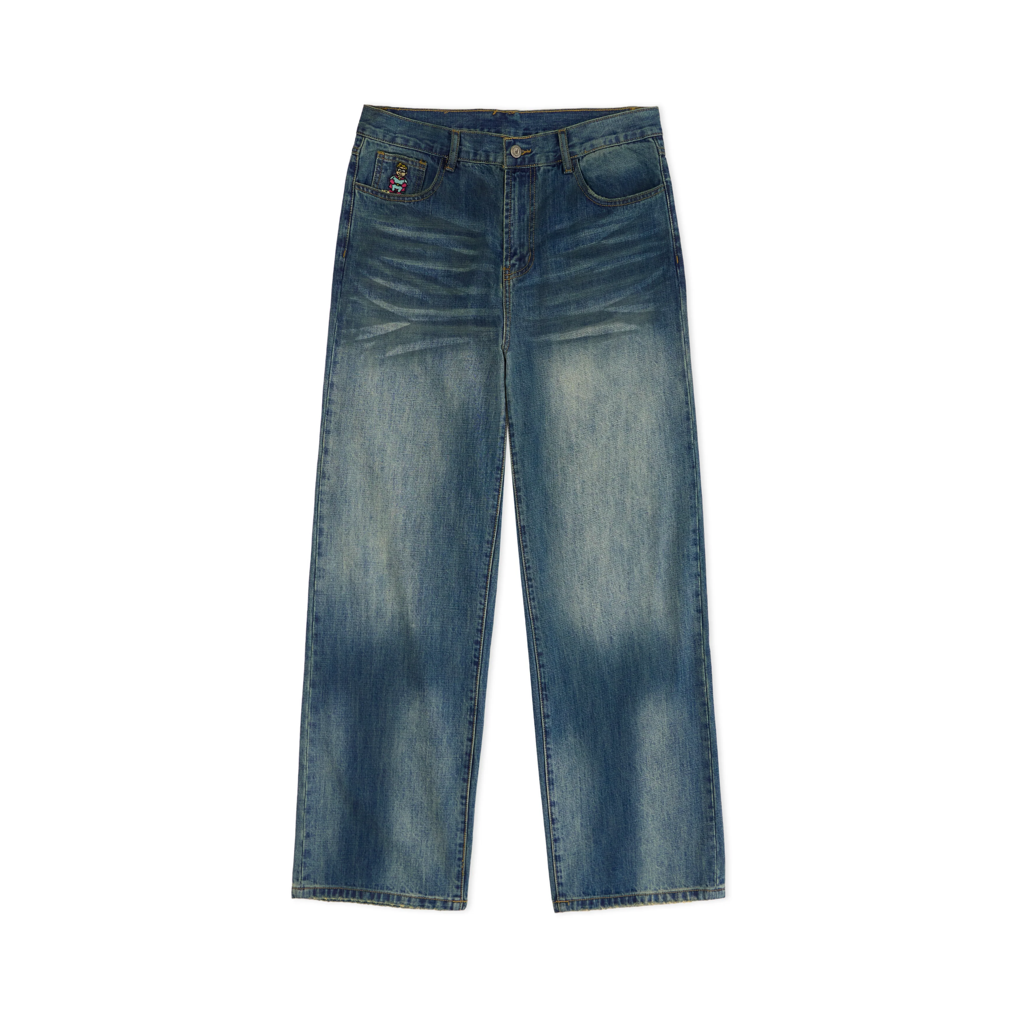 Washed Doves Denim [Blue]