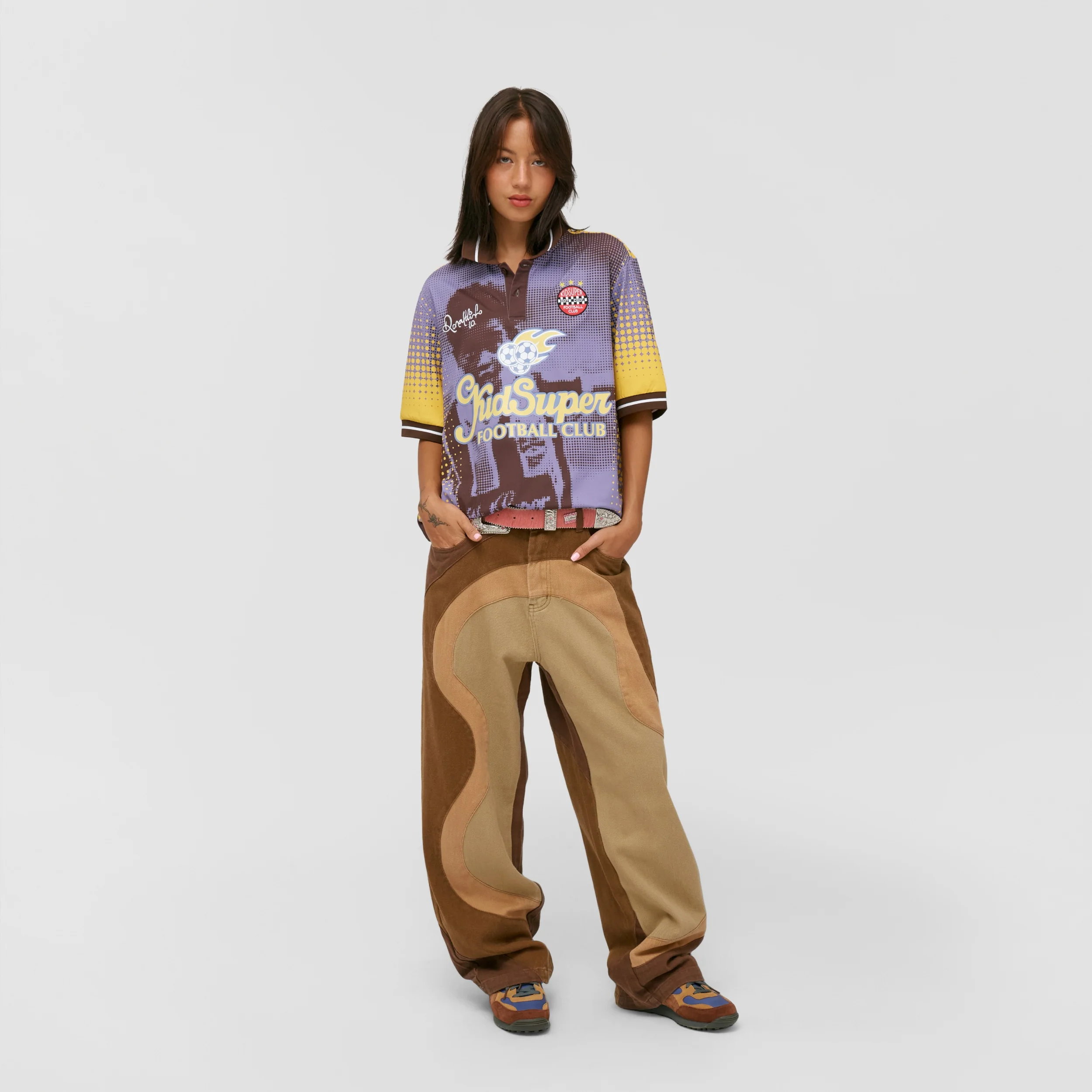 Wavy Pants [Brown] - Image 4