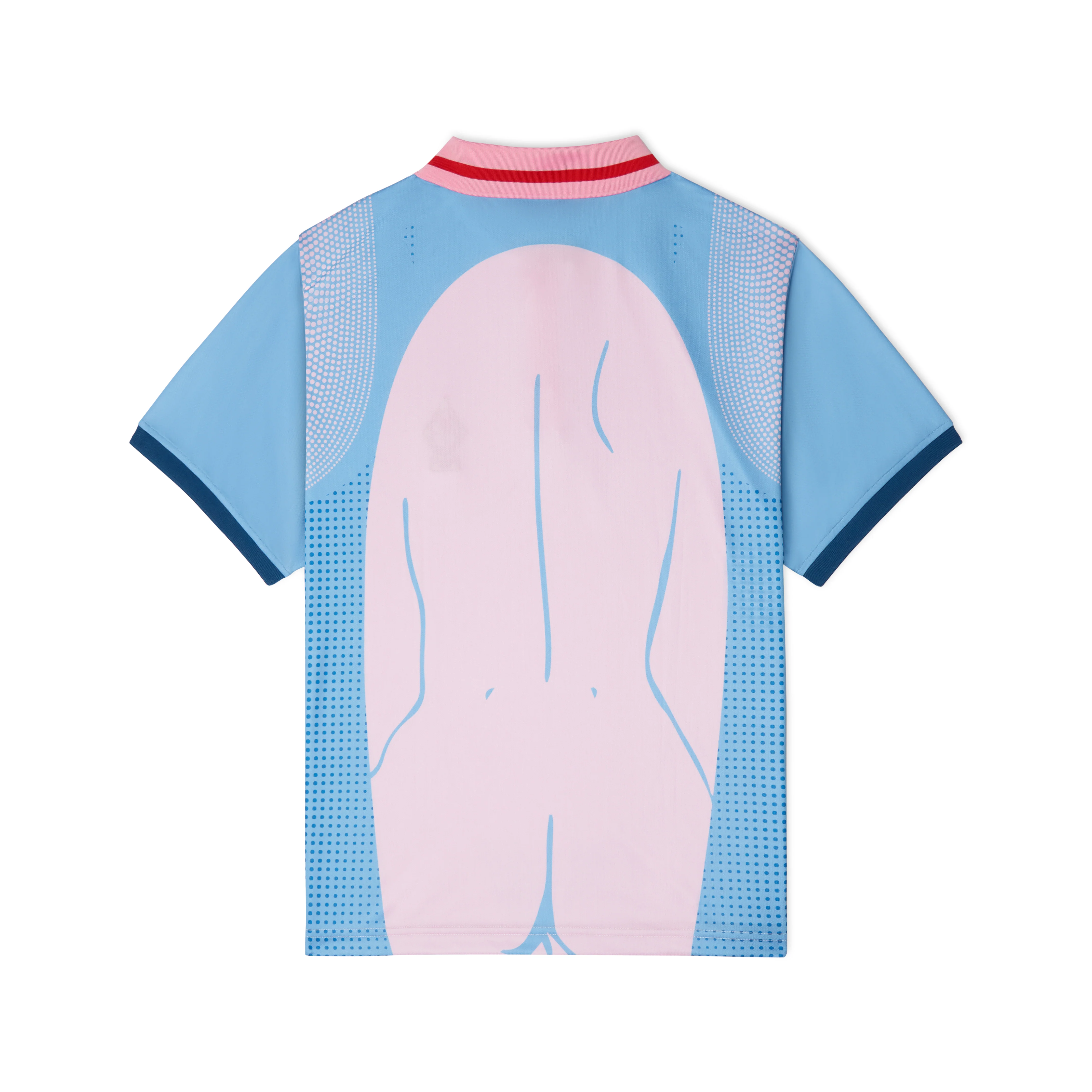 Women Figure Soccer Jersey [Blue] - Image 2