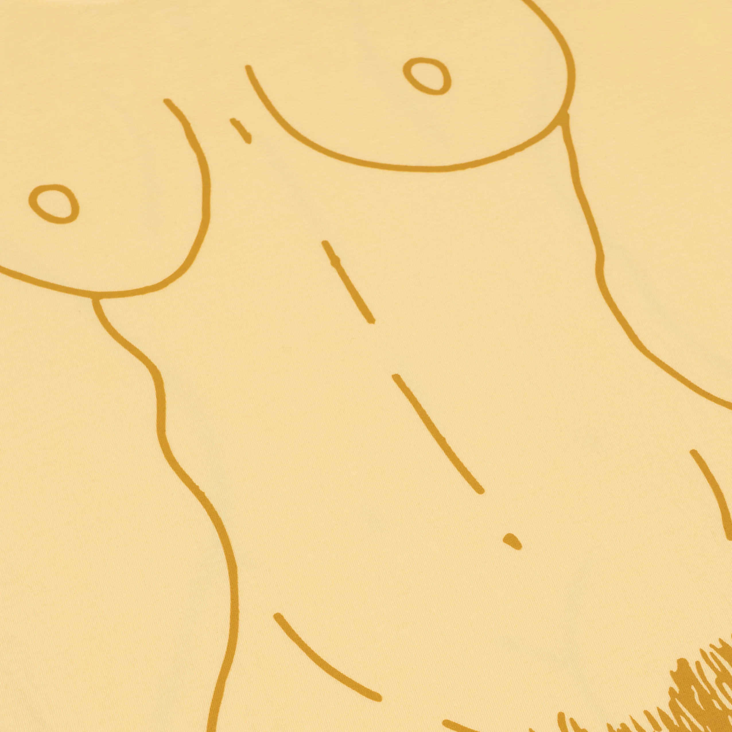 Women Figure Tee [Yellow] - Image 3