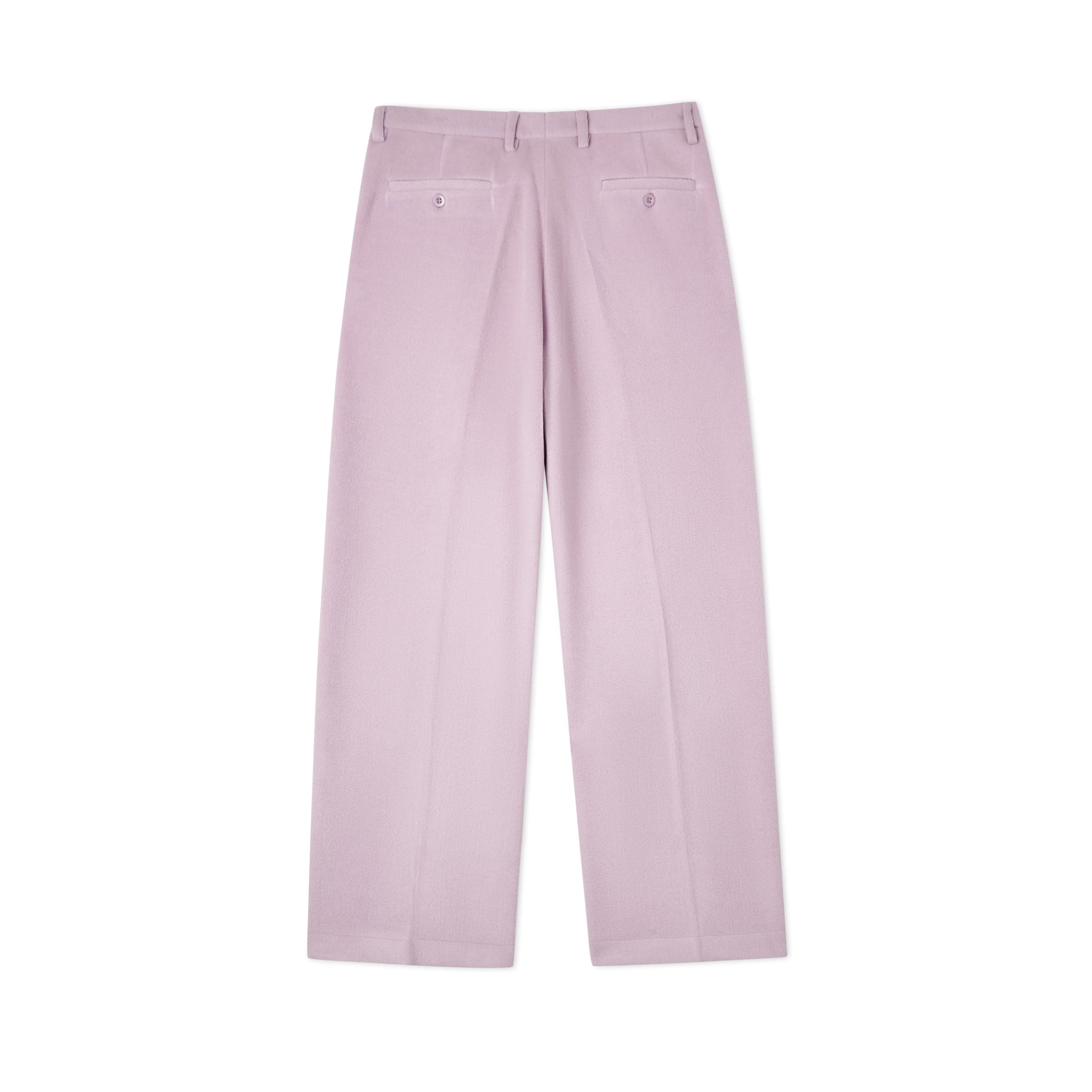 Wool Wide Leg Trouser [Lavender] - Image 2